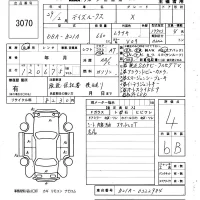 Nissan DAYZ ROOX лот № 3070 оценка 4  с аукциона в Японии 6