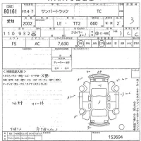 Subaru SAMBAR лот № 80161 оценка 3  с аукциона в Японии 8