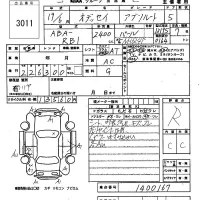 Honda ODYSSEY лот № 3011 оценка R  с аукциона в Японии 6