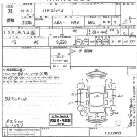 Honda VAMOS лот № 78 оценка 3.5  с аукциона в Японии 10