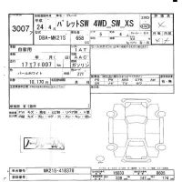 Suzuki PALETTE лот № 3007 оценка -  с аукциона в Японии 6
