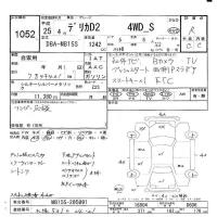Mitsubishi DELICA D2 лот № 1052 оценка R  с аукциона в Японии 10