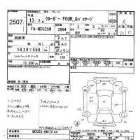 Toyota KLUGER лот № 2507 оценка R  с аукциона в Японии 9