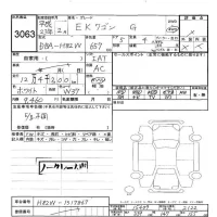 Mitsubishi EK WAGON лот № 3063 оценка -  с аукциона в Японии 5