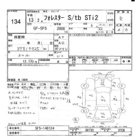 Subaru FORESTER лот № 134 оценка R  с аукциона в Японии 5