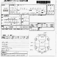 Toyota ALLION лот № 8058 оценка 3  с аукциона в Японии 7