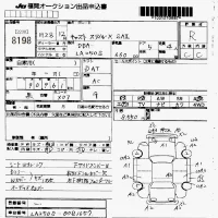 Daihatsu Cast лот № 8198 оценка R  с аукциона в Японии 7