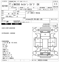 Nissan CARAVAN VAN лот № 2194 оценка 3.5  с аукциона в Японии 6