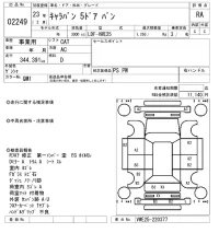 Nissan CARAVAN VAN лот № 2249 оценка RA  с аукциона в Японии 6