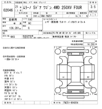 Nissan MURANO лот № 2046 оценка 3.5  с аукциона в Японии 6