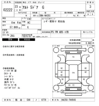 Suzuki ALTO лот № 2222 оценка 3  с аукциона в Японии 6