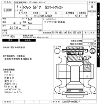 Subaru CHIFFON лот № 33001 оценка 0  с аукциона в Японии 8