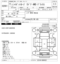 Daihatsu HIJET VAN лот № 2001 оценка 3.5  с аукциона в Японии 6