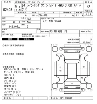 Subaru LEGACY лот № 2403 оценка RA  с аукциона в Японии 6