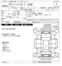 Mercedes-Benz A CLASS лот № 5053 оценка 4  с аукциона в Японии 6