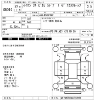 Citroen C4 лот № 5019 оценка 3.5  с аукциона в Японии 6