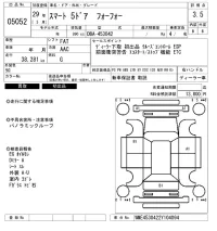 Smart FORFOUR лот № 5052 оценка 3.5  с аукциона в Японии 6