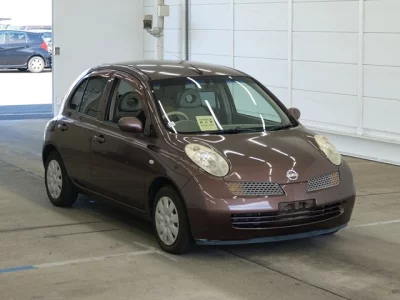 Nissan MARCH  с аукциона в Японии