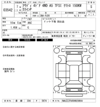 Audi A5 лот № 3542 оценка S  с аукциона в Японии 6