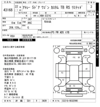Daihatsu Atrai Wagon лот № 43168 оценка 3  с аукциона в Японии 10
