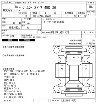 Suzuki JIMNY лот № 3079 оценка RA  с аукциона в Японии 6