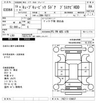 Nissan CUBECUBIC лот № 3064 оценка RA  с аукциона в Японии 6