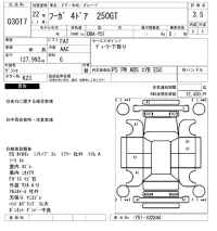 Nissan FUGA лот № 3017 оценка 3.5  с аукциона в Японии 6