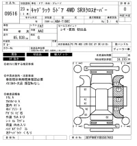 GM CADILLAC SRX лот № 9516 оценка 0  с аукциона в Японии 6