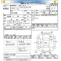 Mitsubishi PAJERO IO лот № 4464 оценка 3.5  с аукциона в Японии 5