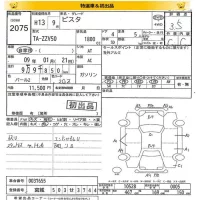 Toyota VISTA лот № 2075 оценка 3.5  с аукциона в Японии 8
