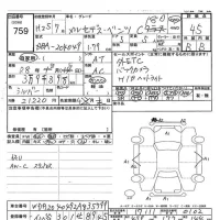 Mercedes-Benz C CLASS лот № 759 оценка 4.5  с аукциона в Японии 8