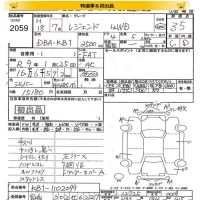 Honda LEGEND лот № 2059 оценка 3.5  с аукциона в Японии 8