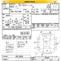 Toyota LAND CRUISER PRADO лот № 2042 оценка 3.5  с аукциона в Японии 8