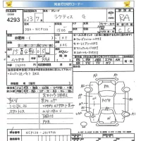 Toyota RACTIS лот № 4293 оценка RA  с аукциона в Японии 2