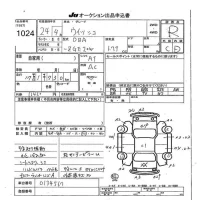 Toyota WISH лот № 1024 оценка R  с аукциона в Японии 7