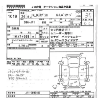 Honda N BOX PLUS лот № 1019 оценка 3.5  с аукциона в Японии 7