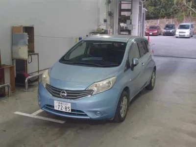 Nissan NOTE  с аукциона в Японии