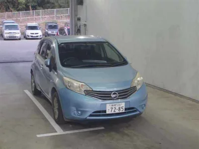 Nissan NOTE  с аукциона в Японии