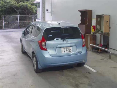 Nissan NOTE  с аукциона в Японии