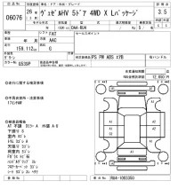 Honda VEZEL лот № 6076 оценка 3.5  с аукциона в Японии 5