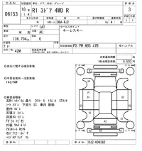 Subaru R1 лот № 6153 оценка 3  с аукциона в Японии 5