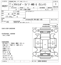 Mitsubishi OUTLANDER лот № 6207 оценка 3  с аукциона в Японии 5