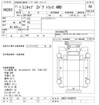 Mitsubishi MINICAB TRUCK лот № 6263 оценка RA  с аукциона в Японии 5