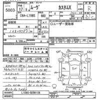 Daihatsu MOVE лот № 5003 оценка R  с аукциона в Японии 9