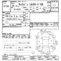 Nissan CARAVAN лот № 3136 оценка 3.5  с аукциона в Японии 9