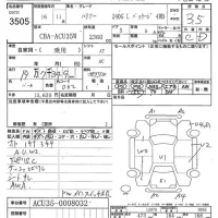 Toyota HARRIER лот № 3505 оценка 3.5  с аукциона в Японии 7
