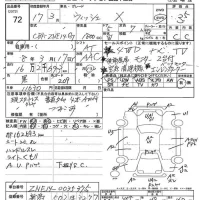 Toyota WISH лот № 72 оценка 3.5  с аукциона в Японии 7