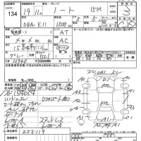 Nissan NOTE лот № 134 оценка 3  с аукциона в Японии 7