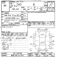 Honda LIFE лот № 86 оценка R  с аукциона в Японии 7