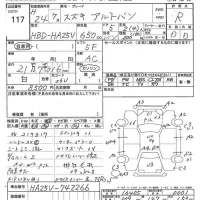 Suzuki ALTO VAN лот № 117 оценка R  с аукциона в Японии 7